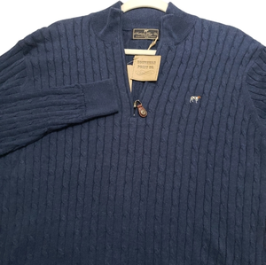 Southern Point Men's Cable Knit Sweater Size Small‎